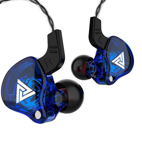 AUDIFONOS IN-EAR AK6 CON MICROFONO AZUL