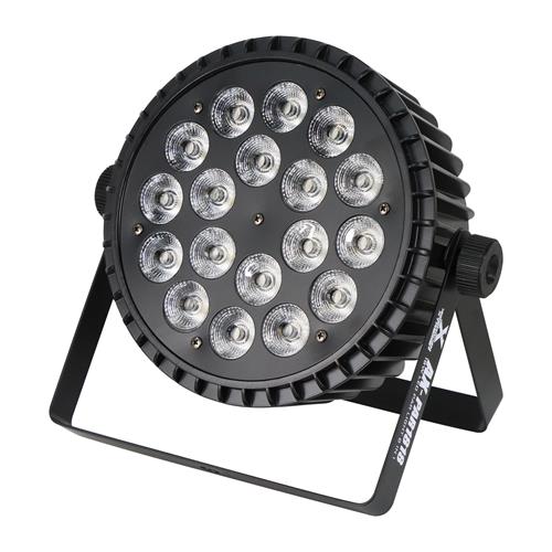 LUZ LED PAR 18X18W/6 EN 1 RGBWA+UV