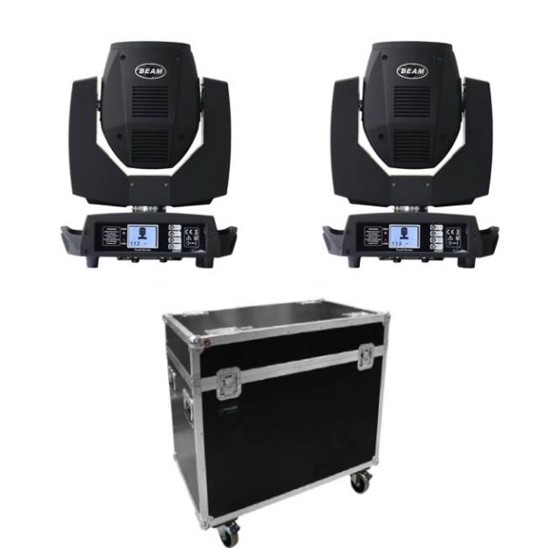 2 LUCES ROBÓTICAS BEAM 230W 7RZ 3 EN 1