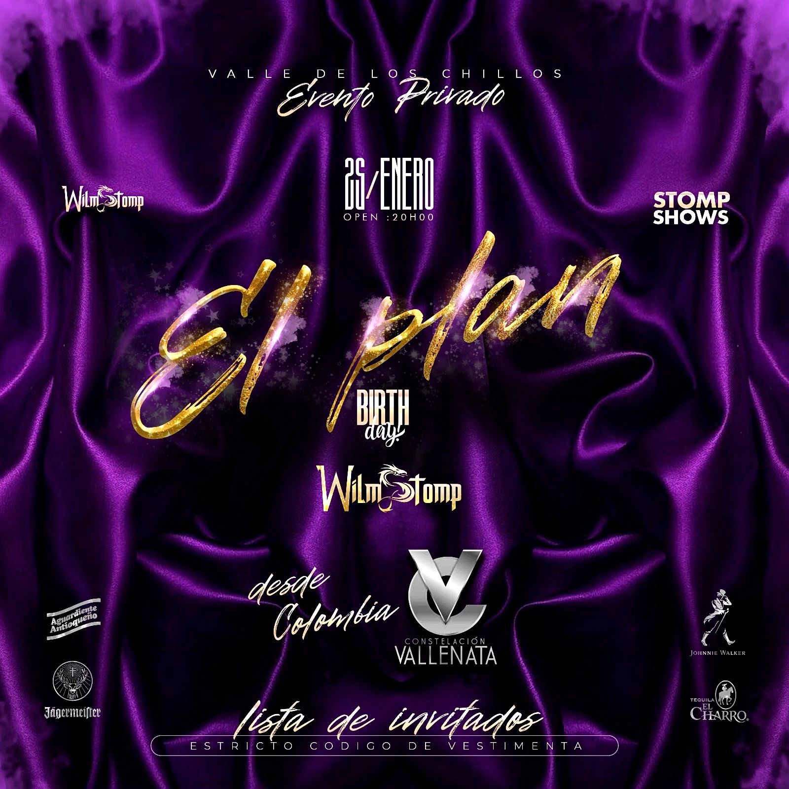 El Plan Party Poster